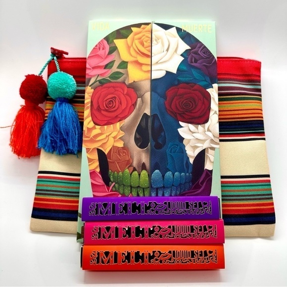 MELT Amor Eterno LE Vida Muerte Eyeshadow Palette Makeup Bag Liquid Lipsticks - Picture 1 of 15